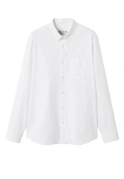 Mango OXFORD - Hemd - Blanc | Herren -Mango Populaire Boutique d144b435e4344e4987d4c98b2e5a116b