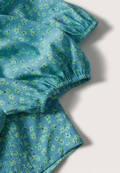 Mango DAISY - Bluse - Blue | Damen -Mango Populaire Boutique d1459a3d1a204db5b59397b27c9c5472