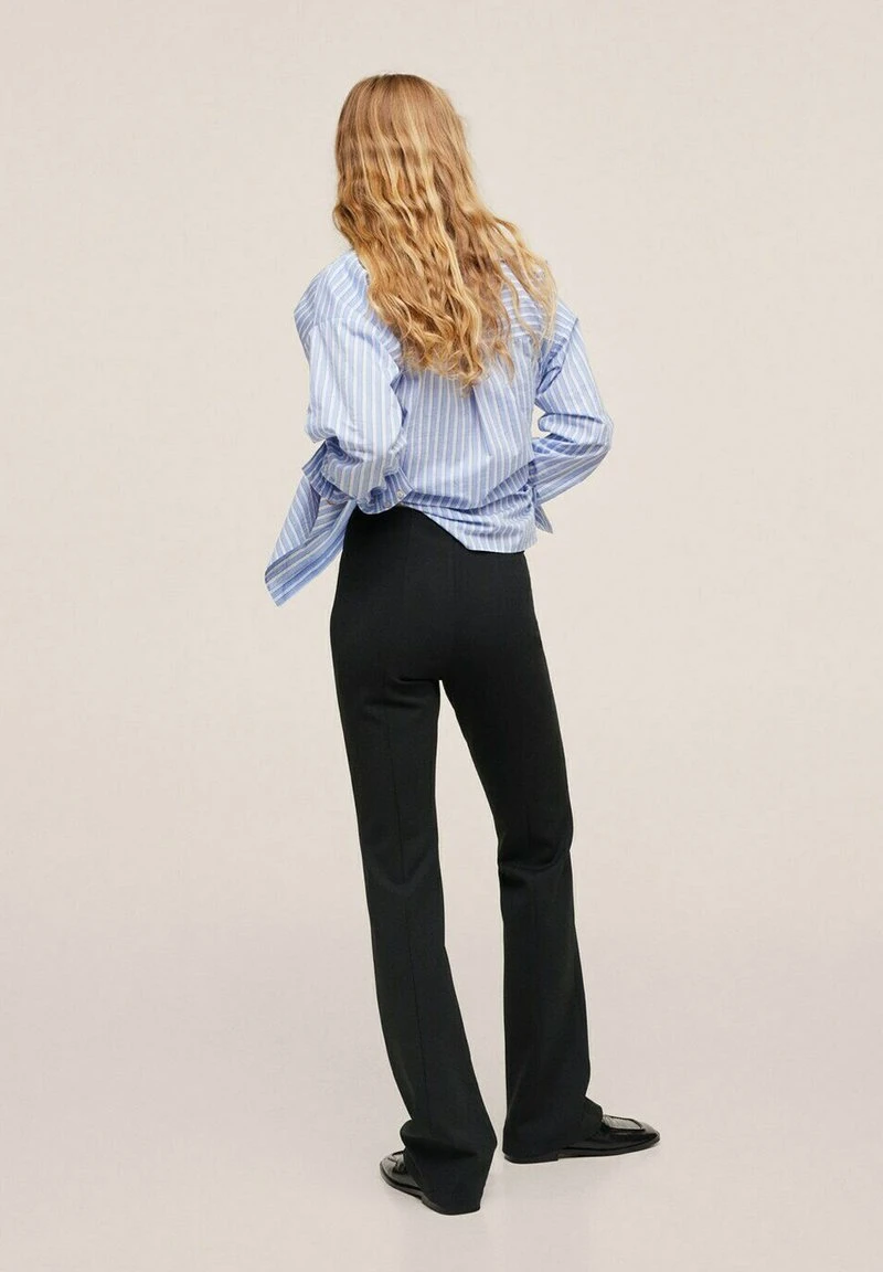 Mango Damen ÉVASÉ - Stoffhose - Noir 5 Mango Damen ÉVASÉ - Stoffhose - Noir – Bild 3