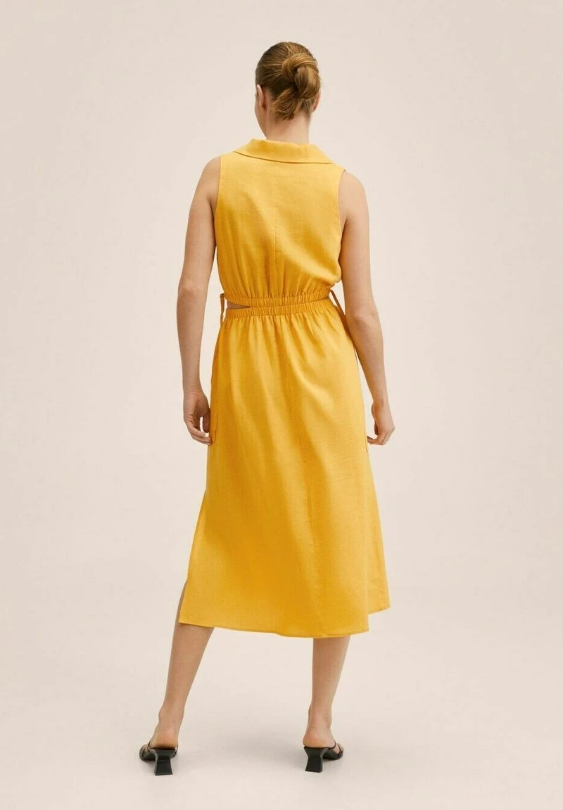 Mango CAPRIL-H - Freizeitkleid - Senfgelb | Damen 5 Mango CAPRIL-H - Freizeitkleid - Senfgelb | Damen – Bild 3