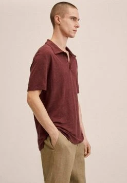 Mango AMBERES - Poloshirt - Wine | Herren -Mango Populaire Boutique d19397727f484763a6207ecd445df222