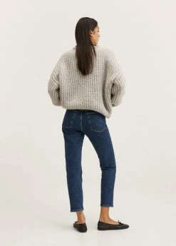 Mango Damen MAR - Jeans Slim Fit - Dunkelblau -Mango Populaire Boutique d1c055e4a1b94a0e9a5311cc6220e73c