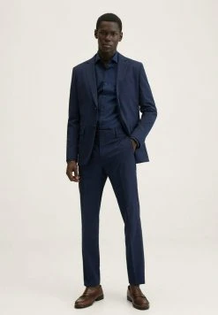 Mango Businesshemd - Dunkles Marineblau | Herren -Mango Populaire Boutique d1e0cffce1894c2691974d15c3b43586