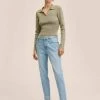 Mango Jeans Straight Leg - Lichtblauw | Damen -Mango Populaire Boutique d1ed84caacb348a2be2cf912d519e2bb