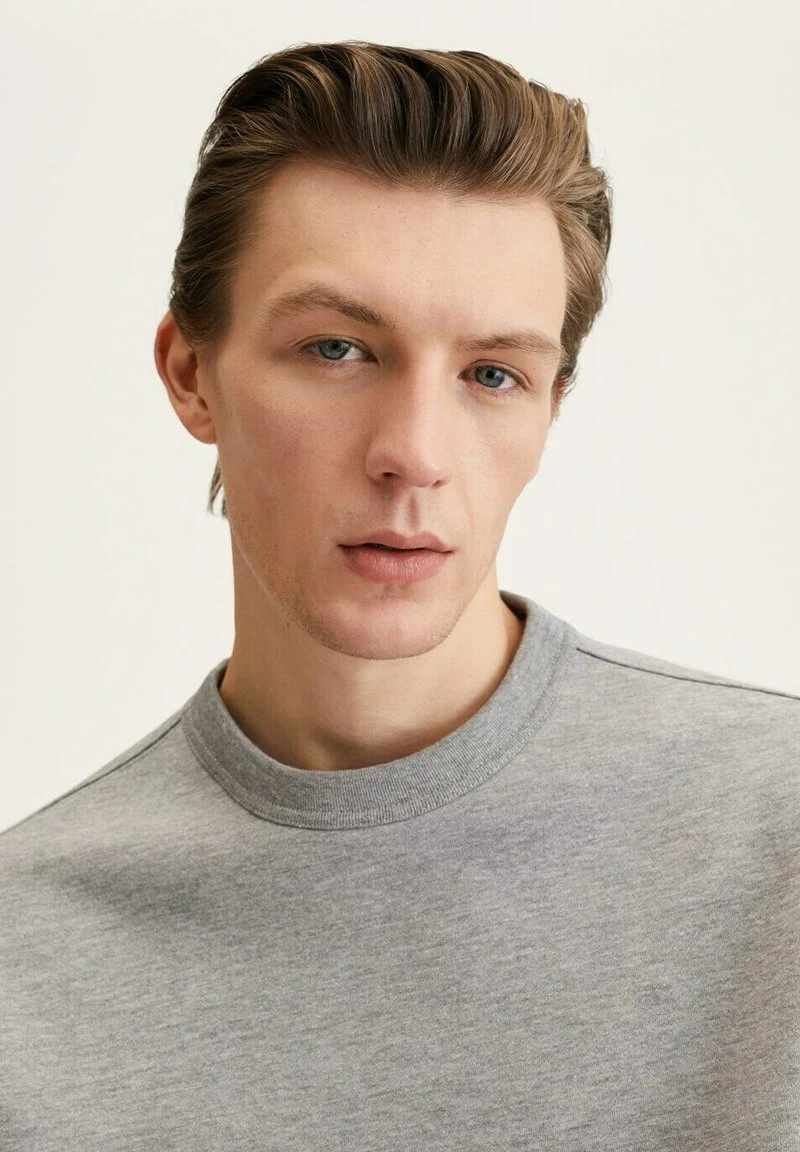 Mango NOLA - Sweatshirt - Mittelgrau Meliert | Herren 6 Mango NOLA - Sweatshirt - Mittelgrau Meliert | Herren – Bild 4