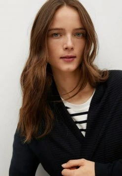 Mango ALMA - Strickjacke - Black | Damen -Mango Populaire Boutique d292b1c64d1d44eda37d70cf2ae8f80a