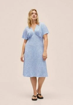Mango MANZANO - Freizeitkleid - Blauw | Damen