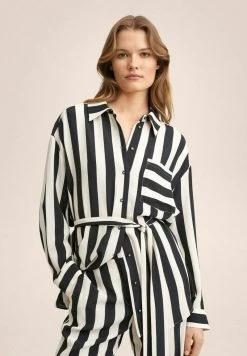 Mango Stoffhose - Schwarz | Damen -Mango Populaire Boutique d31b1d66c5f245c3a7613a24ce622d51