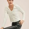 Mango TINO - Strickjacke - Ecru | Damen 2 Mango TINO - Strickjacke - Ecru | Damen -Mango Populaire Boutique d34ff2a89a54496792dc61f8527706fc