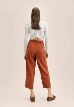 Mango Damen BOT - Stoffhose - Oranjebruin -Mango Populaire Boutique d3f120d1cd584d75a6674be1dbac81a7