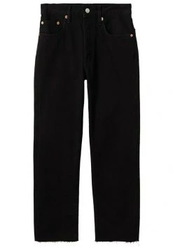 Mango HAVANA - Jeans Straight Leg - Black Denim | Damen -Mango Populaire Boutique d4216cd8398c479cbb8241c6bcb0d391