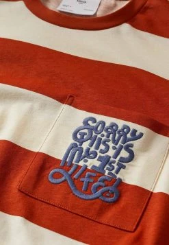 Mango RADIO - T-Shirt Print - Orange | Herren -Mango Populaire Boutique d43c38debcd3449f9d23fc376bcd7dcf