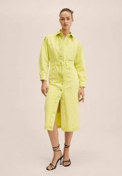 Mango ANEKA - Jeanskleid - Limette | Damen