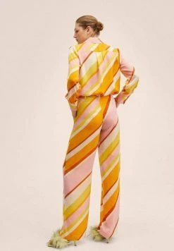 Mango Stoffhose - Orange | Damen -Mango Populaire Boutique d4802cca098b4104b1edcffd17e0ea1a
