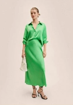 Mango MIA - Maxirock - Vert | Damen -Mango Populaire Boutique d49816edfef84c948bfdc3231c1098a0