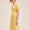 Mango MANZANO - Freizeitkleid - Geel | Damen -Mango Populaire Boutique d4b90fe3223242aea42e225e9dbb37aa