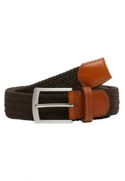 Mango ELASTIC - Flechtgürtel - Brown | Herren