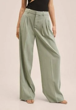 Mango PAUL - Stoffhose - Pastel Green | Damen