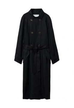 Mango COPITO - Trenchcoat - Black | Damen -Mango Populaire Boutique d587f058fa5a4b359e3d7519ead9ebbb