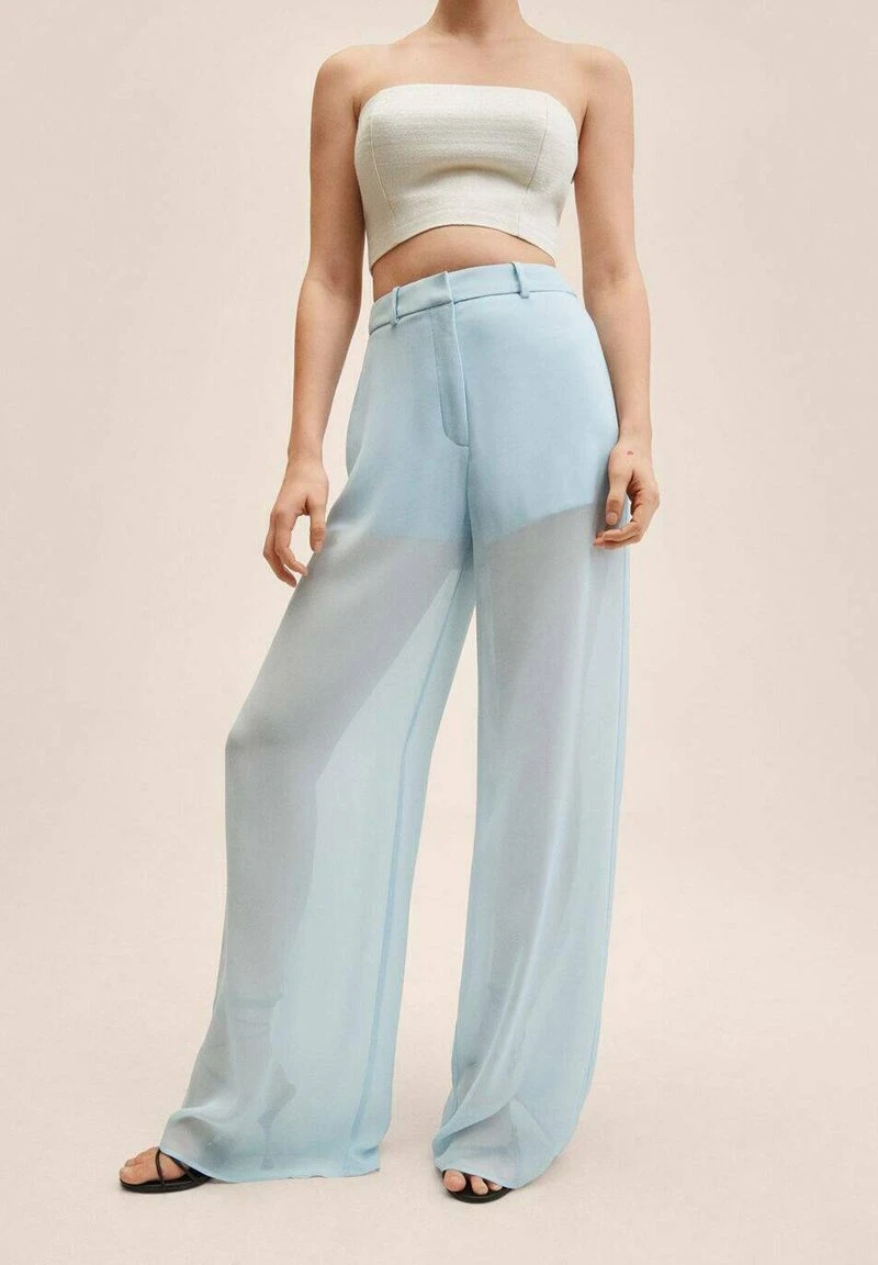 Mango DARCY - Stoffhose - Bleu Ciel | Damen 3 Mango DARCY - Stoffhose - Bleu Ciel | Damen