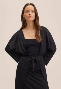 Mango Damen Strickjacke - Black -Mango Populaire Boutique d5f37f64724d43c4bda25505baef7bf0