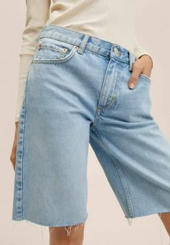 Mango ANAIS - Jeans Shorts - Bleu Moyen | Damen -Mango Populaire Boutique d60a1a0a7554464ebc4a48dde9655e80