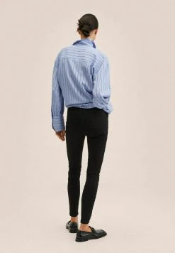 Mango ELSA - Jeans Skinny Fit - Black Denim | Damen -Mango Populaire Boutique d6c85fe5660441c1aec0c35360a8b8af