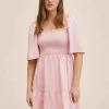 Mango CHENAI-L - Freizeitkleid - Pink | Damen