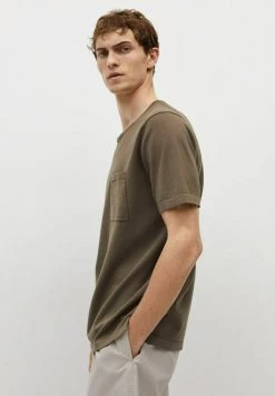 Mango Herren MED LOMME - T-Shirt Basic - Khaki 15 Mango Herren MED LOMME - T-Shirt Basic - Khaki -Mango Populaire Boutique d7758a0c1ccc41c18831f2d85dd07a03
