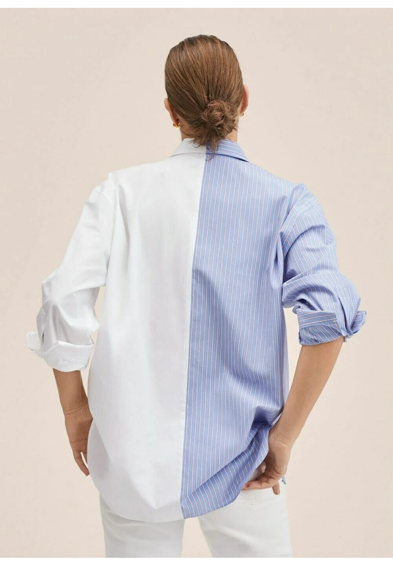 Mango Damen MIXTA - Hemdbluse - White 4 Mango Damen MIXTA - Hemdbluse - White – Bild 2