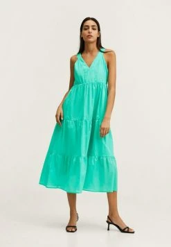 Mango VOLE - Freizeitkleid - Türkis | Damen