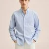 Mango KODAK - Hemd - Sky Blue | Herren -Mango Populaire Boutique d7c09b575fb84cbbb4a6f5ef08a64e03