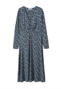 Mango Damen LICHI - Jerseykleid - Blauw -Mango Populaire Boutique d7db3e0b407e44d8a2c530fef05c6838