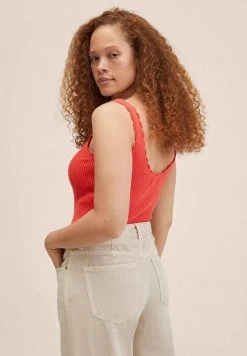 Mango Damen CROCHY - Top - Kersenrood 11 Mango Damen CROCHY - Top - Kersenrood -Mango Populaire Boutique d8e192caed8e4c97abebc73a53fd29ca