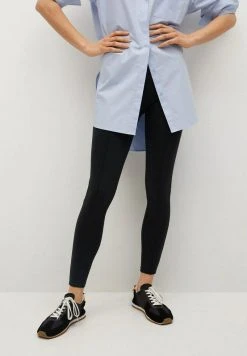Mango Leggings - Hosen - Black | Damen