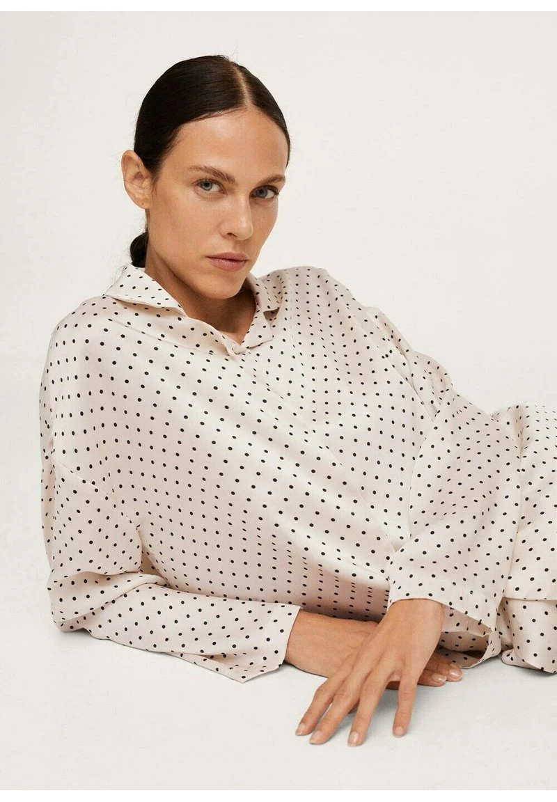 Mango Nachtwäsche Shirt - Blanc Cassé | Damen 8 Mango Nachtwäsche Shirt - Blanc Cassé | Damen – Bild 6