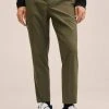 Mango COOL-I - Stoffhose - Kaki | Herren -Mango Populaire Boutique da4a90a68b9641078bd8c549c5b283d9