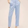 Mango BORELI - Stoffhose - Sky Blue | Damen -Mango Populaire Boutique da5733fdd3bc4a0790fe42ef6dfe11fa