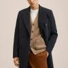 Mango CATANIA-I - Klassischer Mantel - Grau | Herren -Mango Populaire Boutique dad3831cf3264c7d81459b313ac37ff4