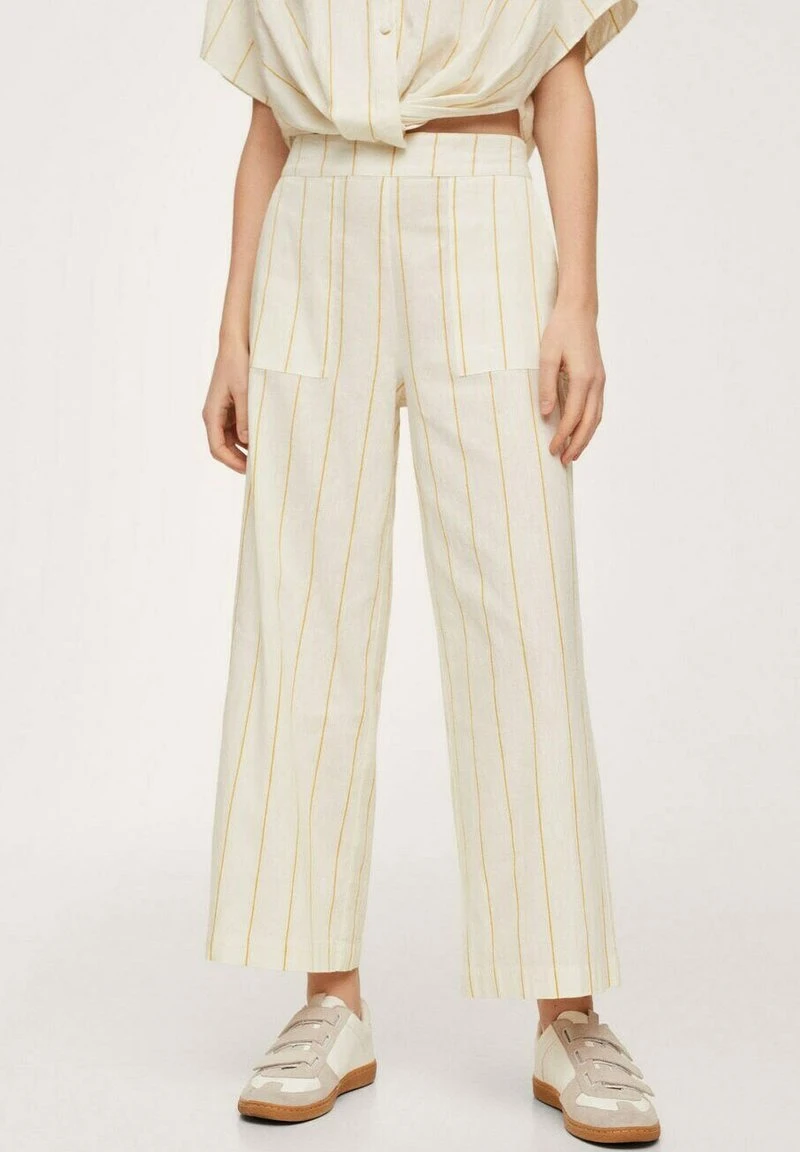 Mango CAPRI H - Stoffhose - Cremeweiß | Damen 3 Mango CAPRI H - Stoffhose - Cremeweiß | Damen