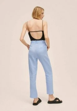 Mango BORELI - Stoffhose - Sky Blue | Damen -Mango Populaire Boutique dba7c16298944bfcb122dcd043bd686c