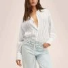 Mango VINTAGE - Hemdbluse - Off White | Damen -Mango Populaire Boutique dbe0554cecf345e080a1d2fd6c89ac23