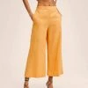 Mango Damen LOTE - Stoffhose - Orange -Mango Populaire Boutique dc13d7be86114efcb9921e74e070cdad