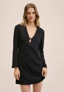 Mango ALMOND - Freizeitkleid - Zwart | Damen