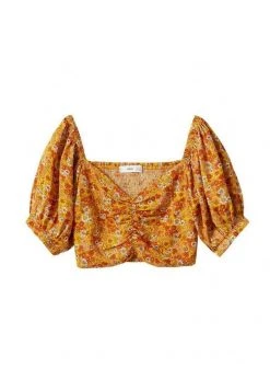 Mango Damen PISA-L - Bluse - Jaune -Mango Populaire Boutique dc68fc2e161243a399ac46060c45134c