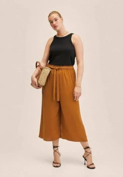 Mango Damen LOTA - Stoffhose - Ocre -Mango Populaire Boutique dc74e85fd04e4bbb9467fbfaf1456ac5