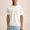 Mango BOHEMIAN - T-Shirt Print - Beige | Herren -Mango Populaire Boutique dd8dca5241a04c20a22d5d56a86c6701