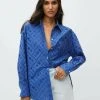 Mango CONSTELA - Hemdbluse - Bleu | Damen -Mango Populaire Boutique de20917cc78d426bbe24adf6c8c14d86