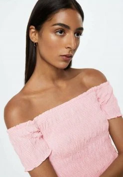 Mango SALINESS - Bluse - Pink | Damen -Mango Populaire Boutique de6fec4bef244580830b492275779c4a
