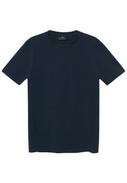 Mango T-Shirt Basic - Bleu Marine | Herren -Mango Populaire Boutique de7cfa17234b4678be19c9ea8819f7ce